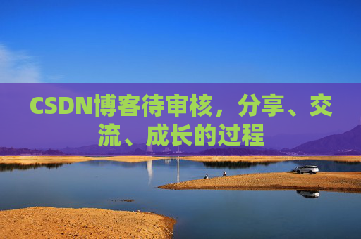 CSDN博客待审核,分享、交流、成长的过程
